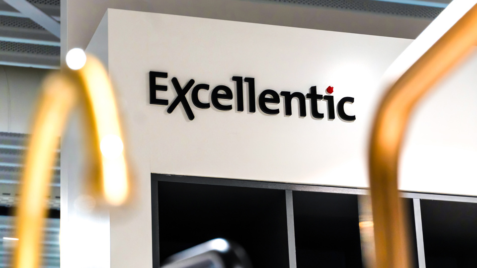 Logo van Excellentic keukens, een van de merken bij DB Keukens